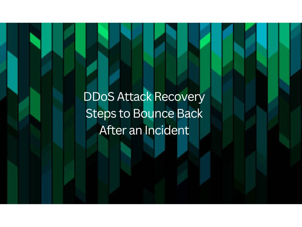 DDoS Attack Recovery: Steps to Bounce Back After an Incident