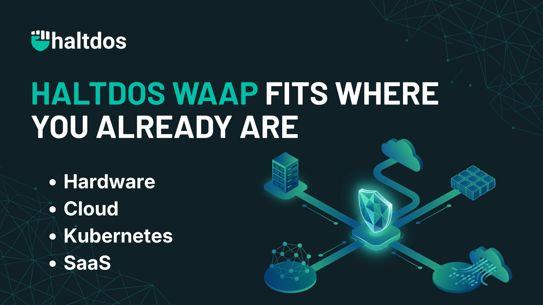 Haltdos WAAP Deployment Option