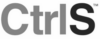 Ctrl S